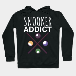 Snooker addict Hoodie